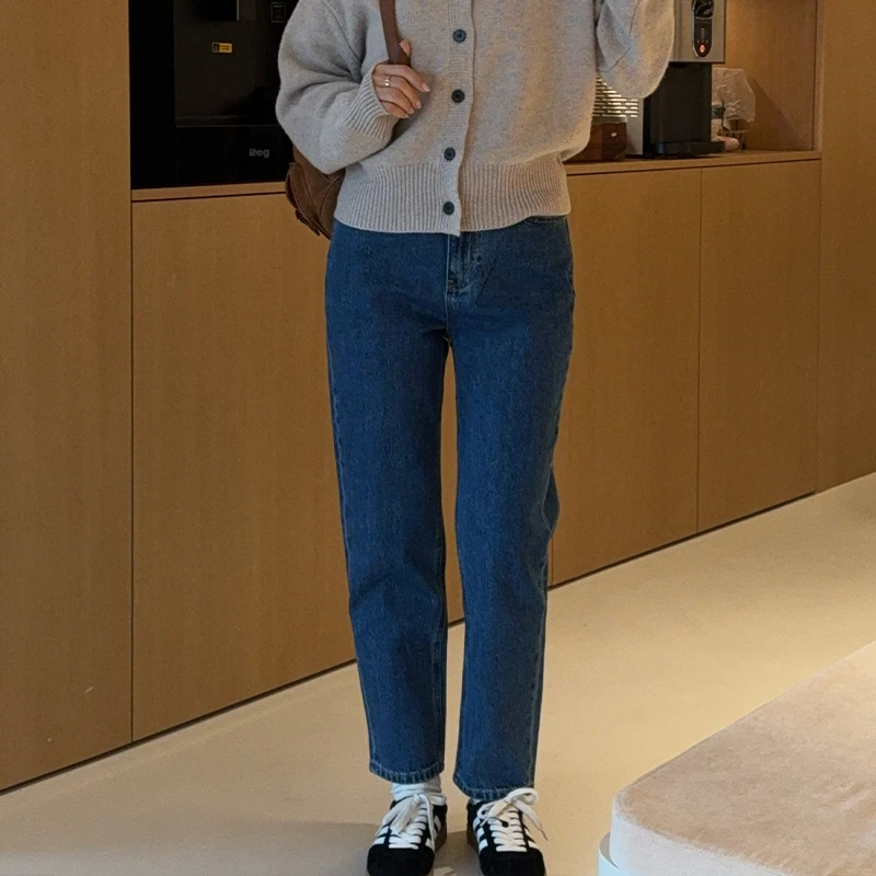 XIYE&W【法棍牛仔裤】直筒牛仔裤