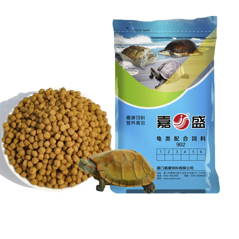 嘉盛龟粮乌龟水龟巴西草龟小鳄龟养殖场专用龟粮高蛋白优质营养