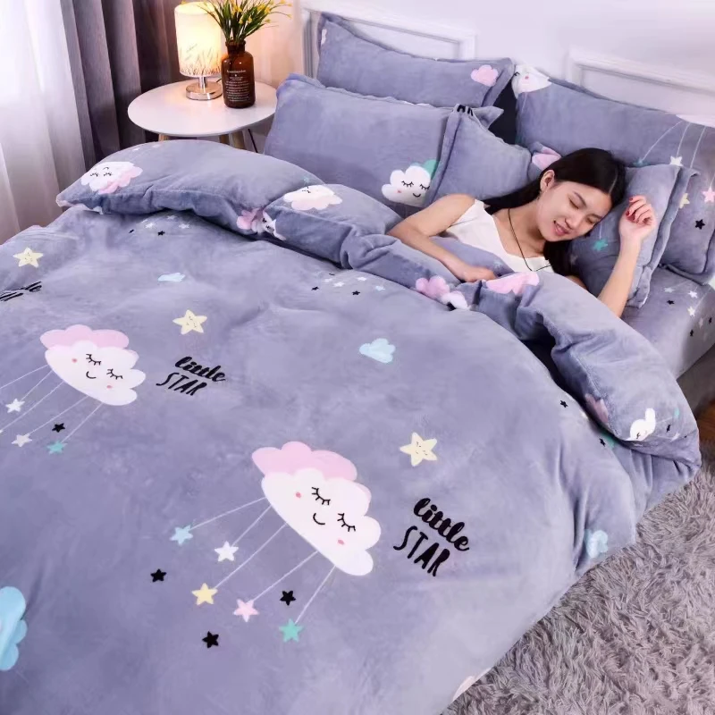 1.5×2米的牛奶绒被套601-700二等品