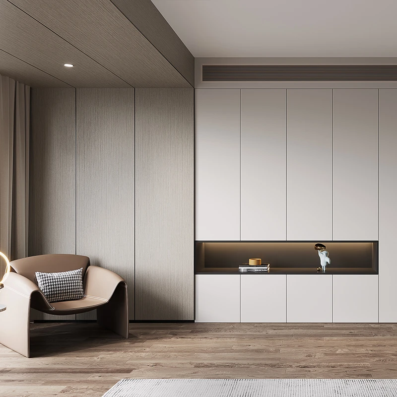 玛格现代全屋定制护墙板客厅背景墙电视墙卧室床头简约墙面装饰板