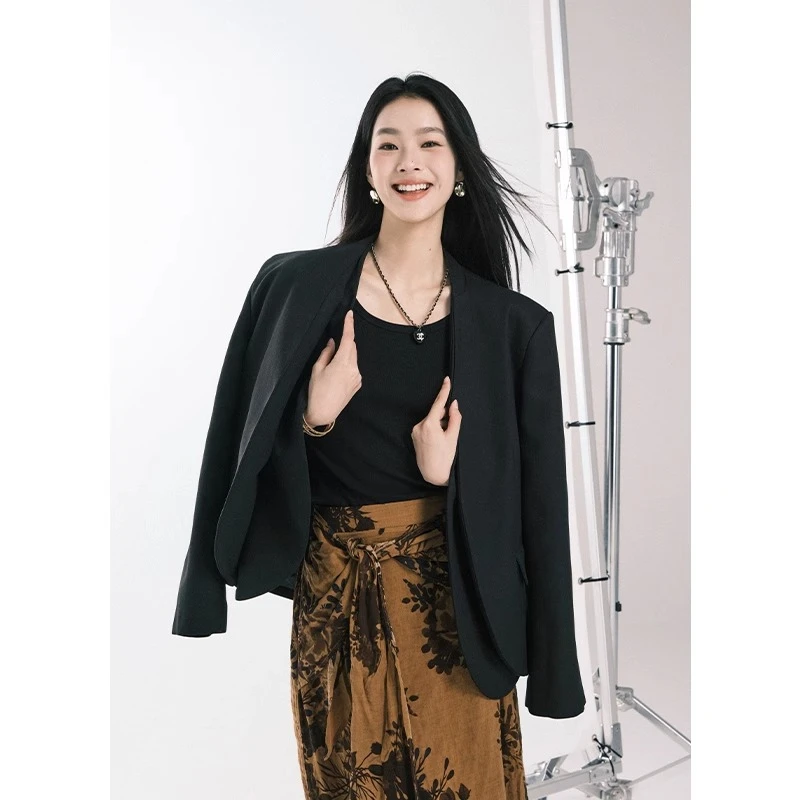 美洋MEIYANG【特卖捡漏】双城记西装 加厚仿麻肌理通勤西服