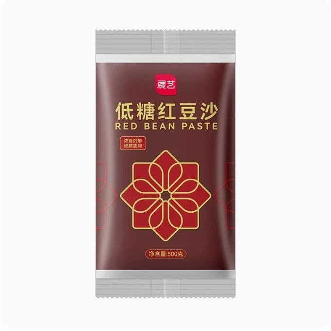 展艺 低糖红豆沙（油性）500g  油性豆沙汤圆面包蛋黄酥月饼馅料