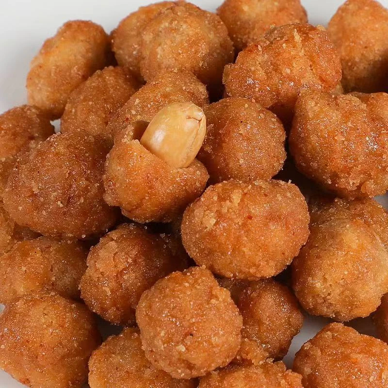 多味花生豆香辣蟹黄味花生米休闲年货炒货美味零食追剧下酒菜批发