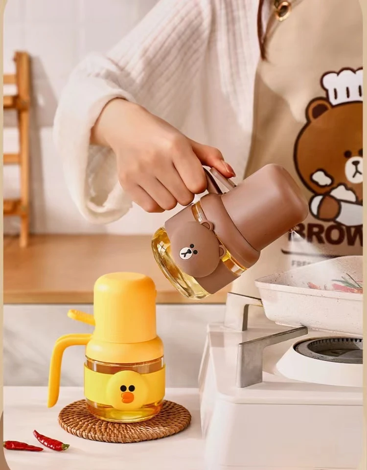LINE FRIENDS喷油壶厨房家用食用油喷壶喷雾瓶雾化喷油瓶