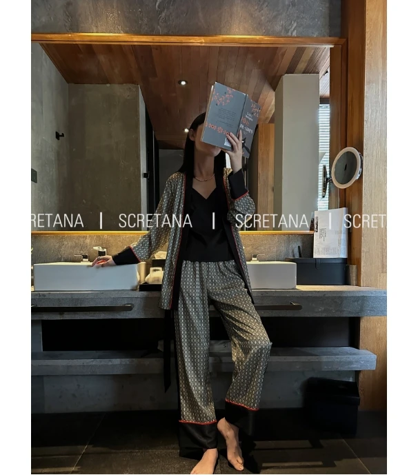 SCRETANA/安娜的秘密绿野仙踪小复古高品腔调家居服