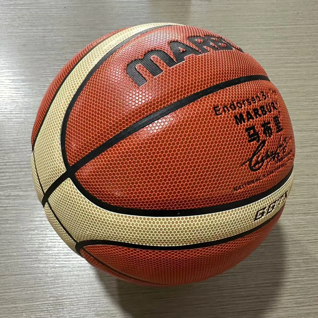 QMARBURY摩吸湿PU234软皮手工制作耐打磨高弹高颜值训练比赛篮球