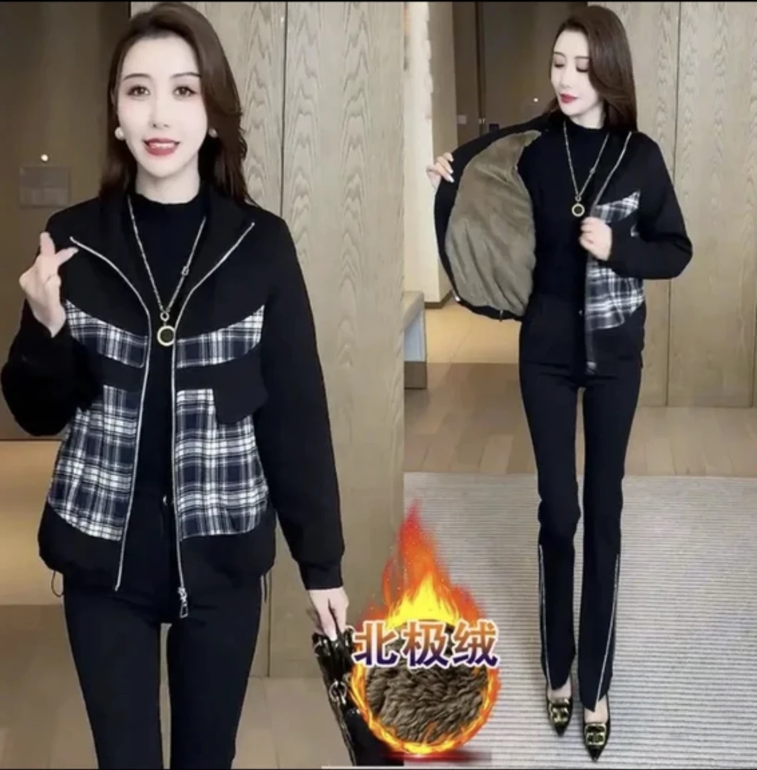 秋季新品美拉德穿搭女气质显瘦休闲洋气时尚短外套