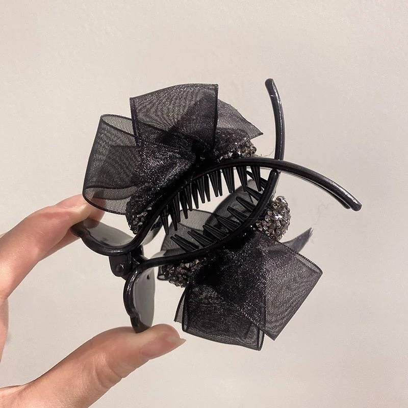 非金属发饰 气质高马尾抓夹