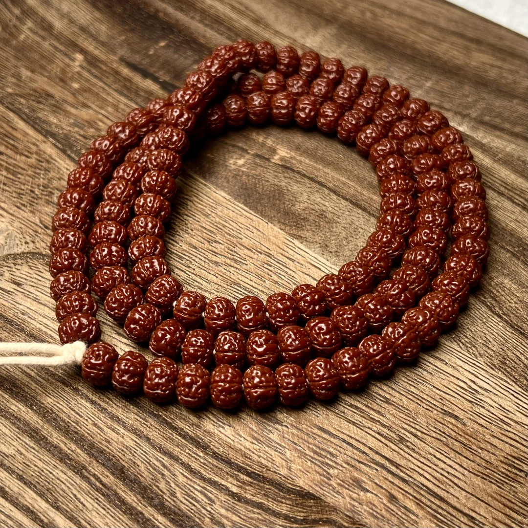 孤品印尼金刚原生态藏式纯血老树王双龙原桩纯手盘毕业男女