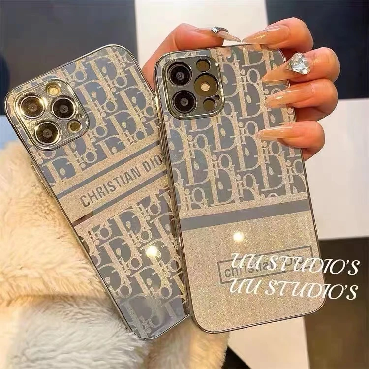 奢华电镀潮牌适用苹果16promax手机壳新款iPhone15pro高端14/13女