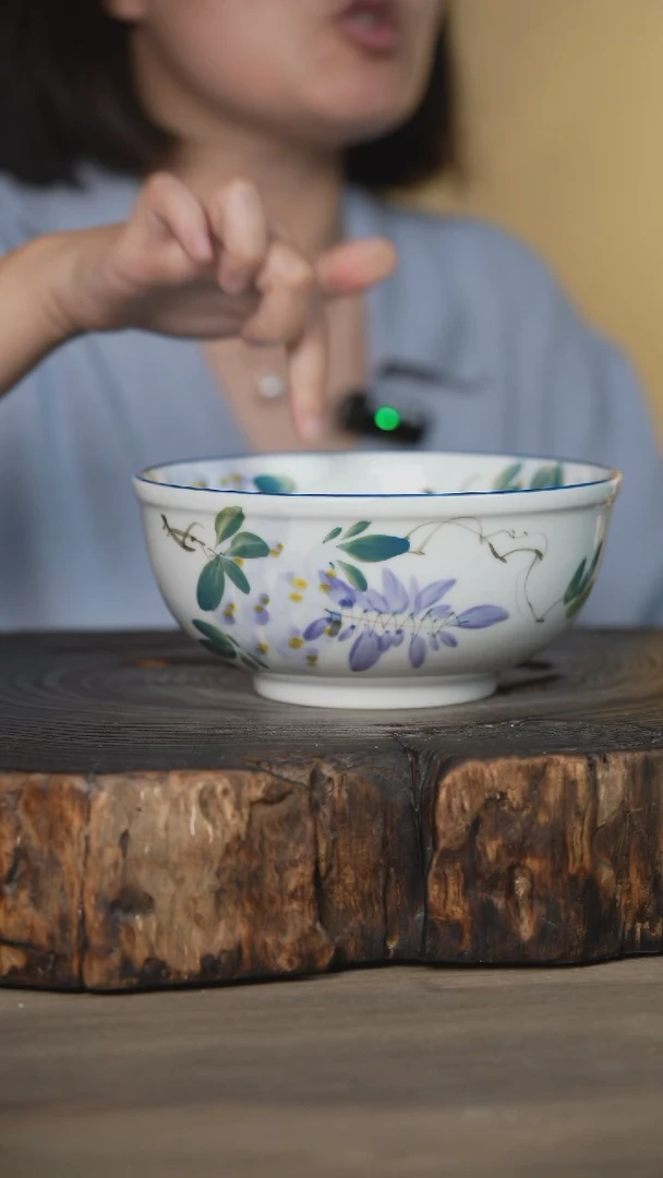 【闪购商品】碗景德镇高温釉下彩可微波烤箱洗碗机