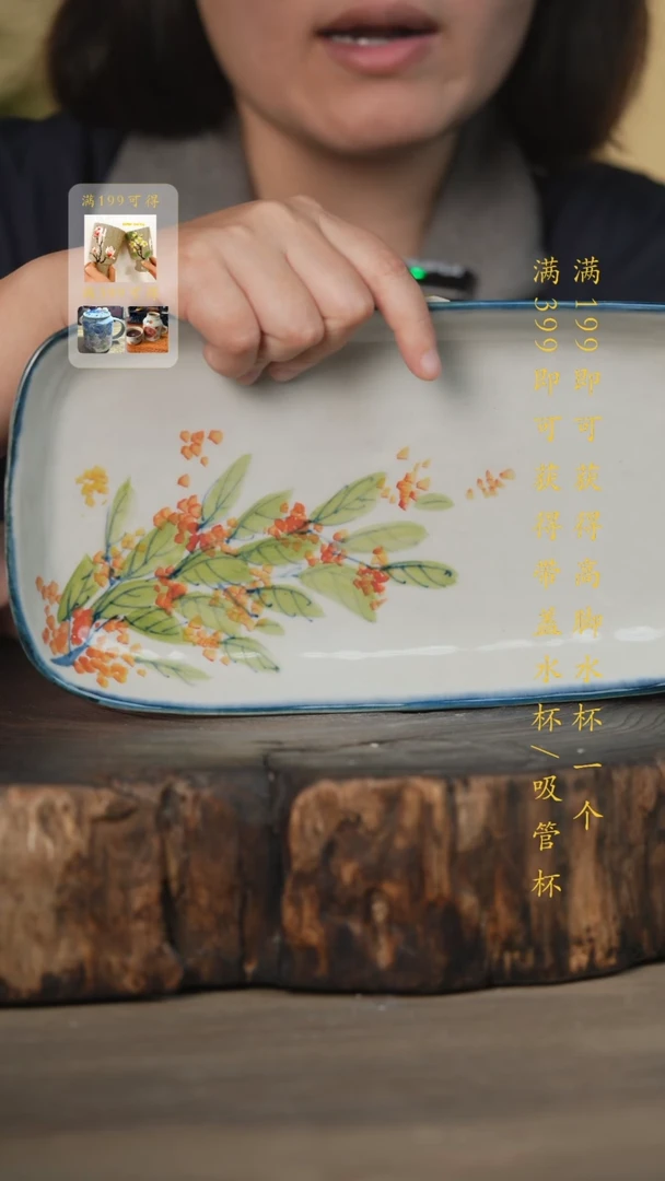 【闪购商品】碗景德镇高温釉下彩可微波烤箱洗碗机