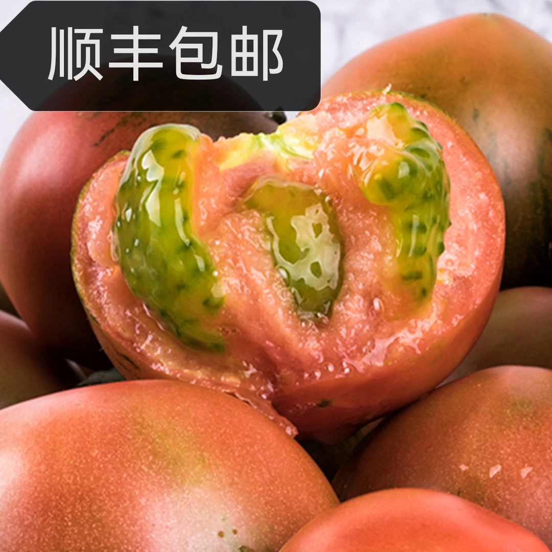 盘锦碱地铁皮柿子 草莓柿z小果4斤