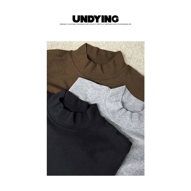 UNDYING 珍珠山羊绒共混打底衫
