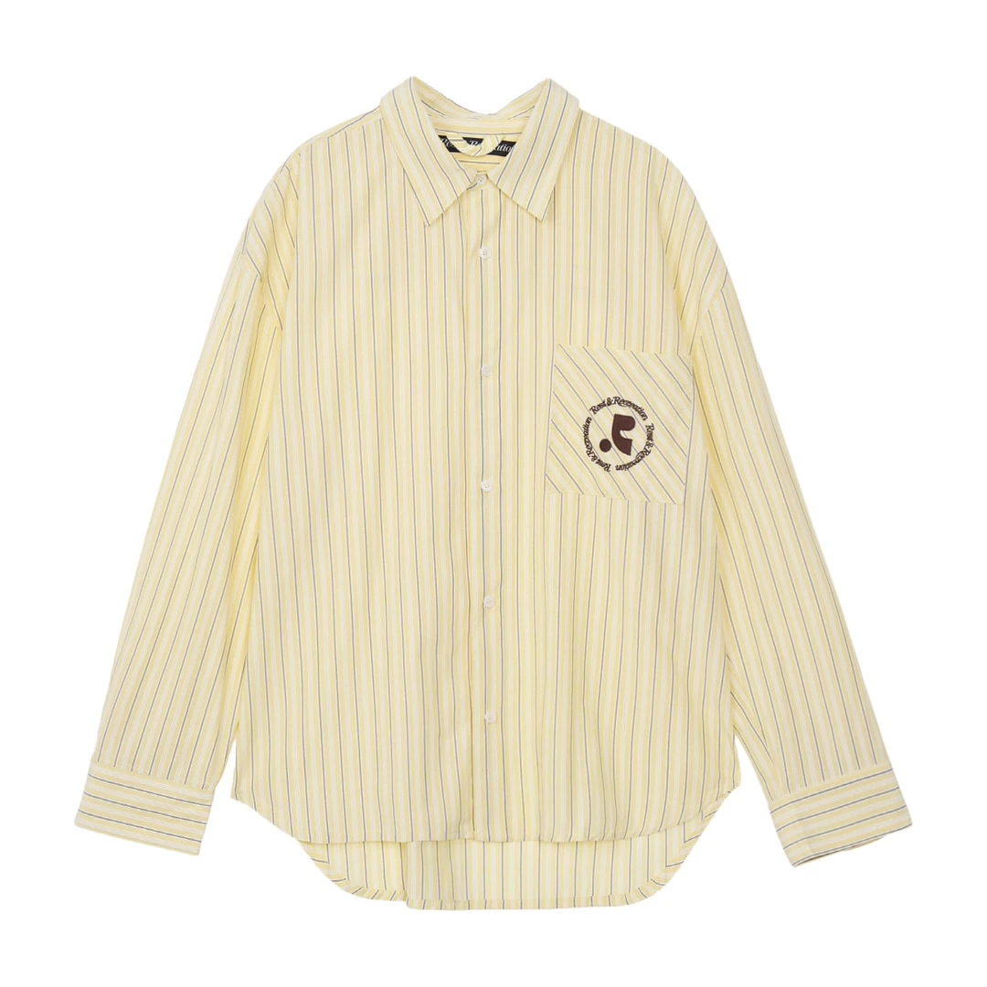 rr 24ss新款韩国设计师品牌斜纹春夏衬衫防晒