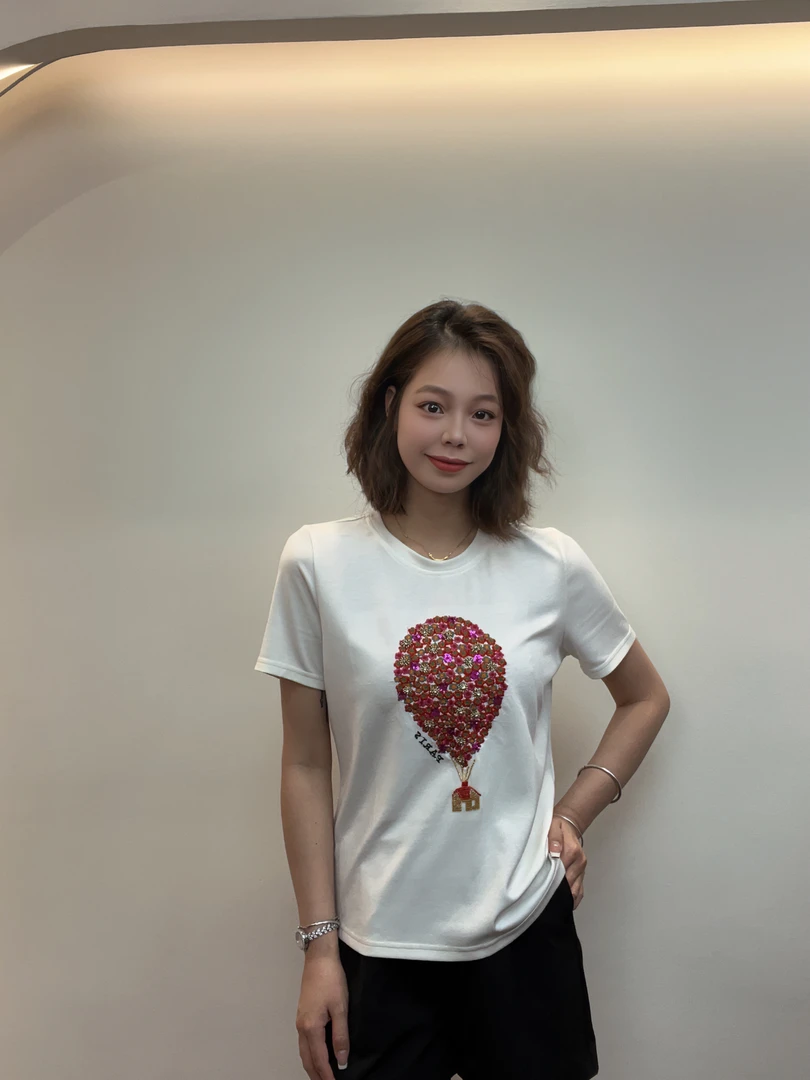 夏季休闲修身韩版T恤白色大码宽松气质时尚百搭小衫洋气半袖圆领