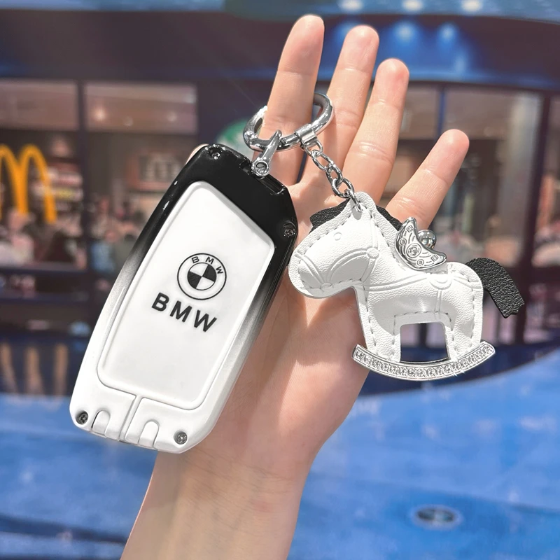 适用于24款宝马钥匙套7系iX1/X6/i5/X7/i7宝马5系525Li壳530Li扣