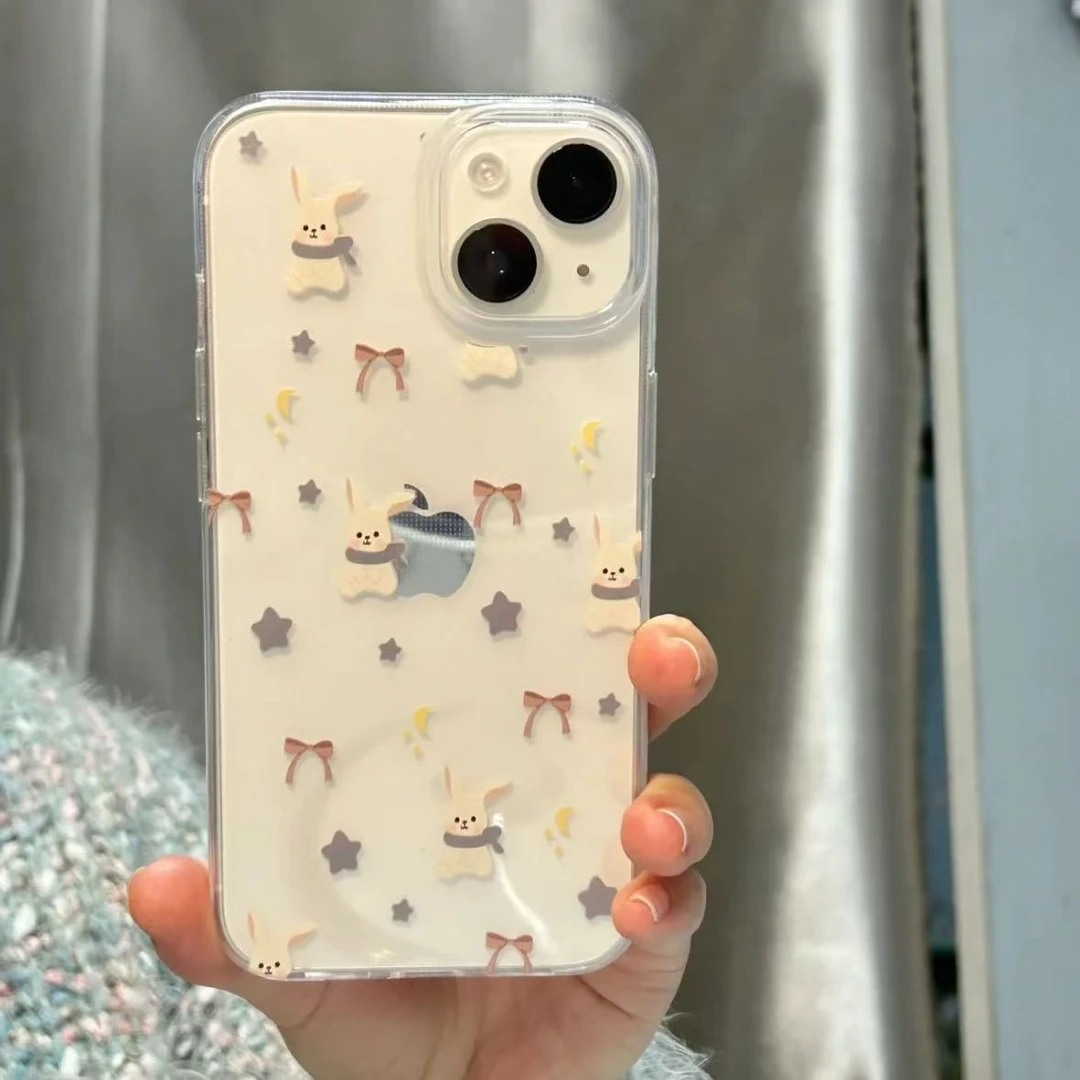 围巾星星适用苹果15pro/14手机壳11iphone13女12小米vivo华为oppo
