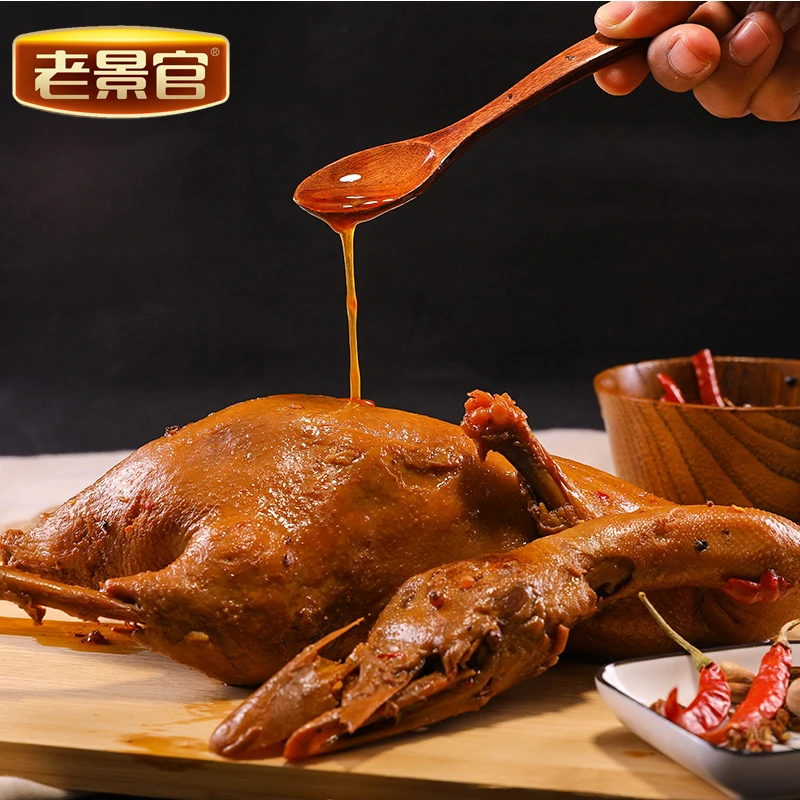 老景官甜辣鸭650g