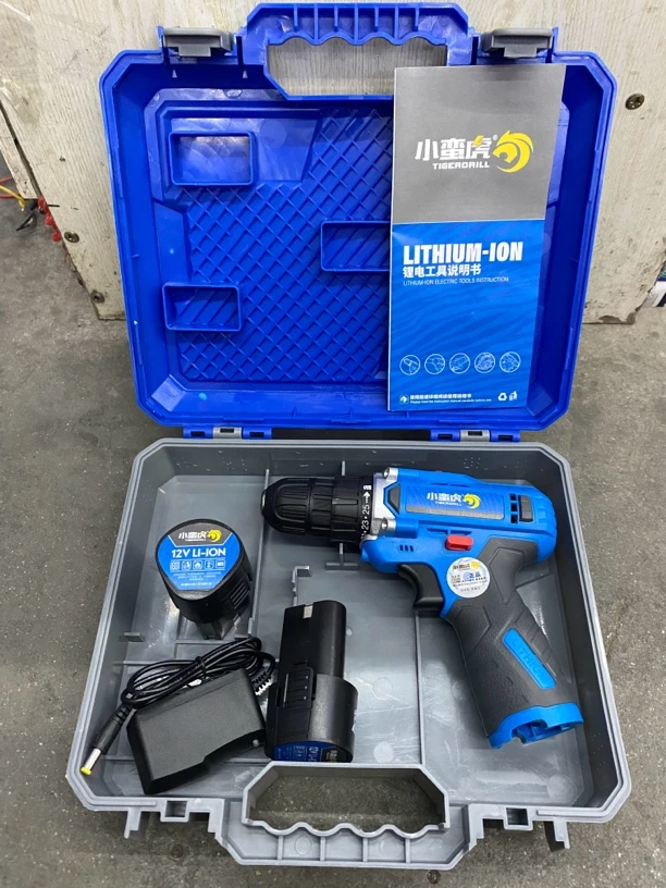 小蛮虎铁狼XMH-12/Ⅹ12-1锂电钻机头电池充电器配件电机开关包邮