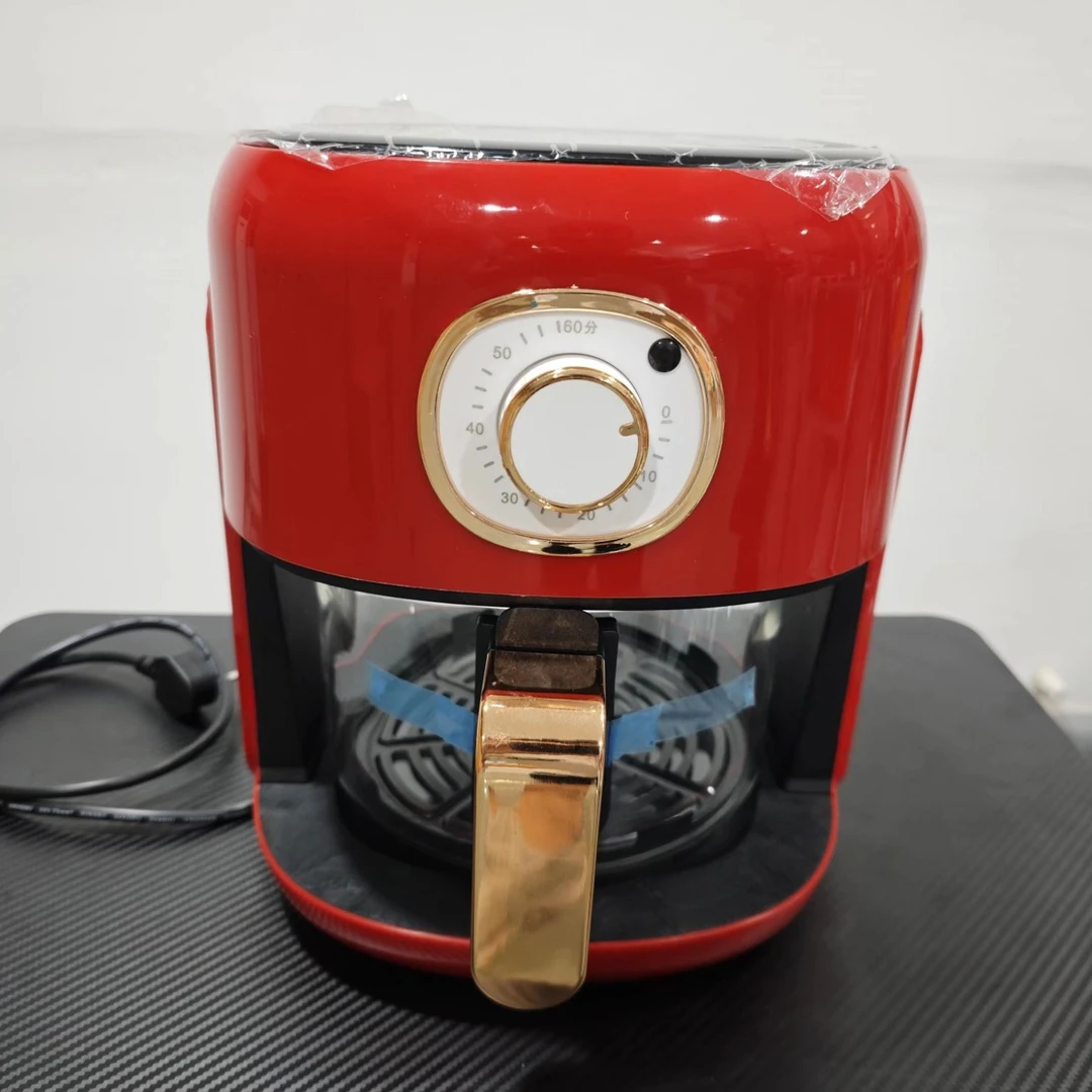 【升级款】全可视新款透明智能大容量语音家用多功能声控空气炸锅