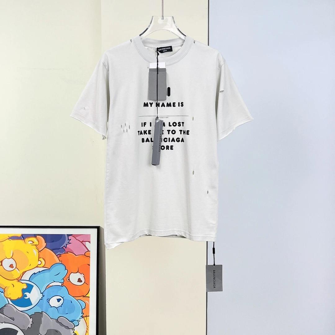 未使用 Balenciaga/巴黎世家 短袖T恤/Xs码/闲置/Xsp26341