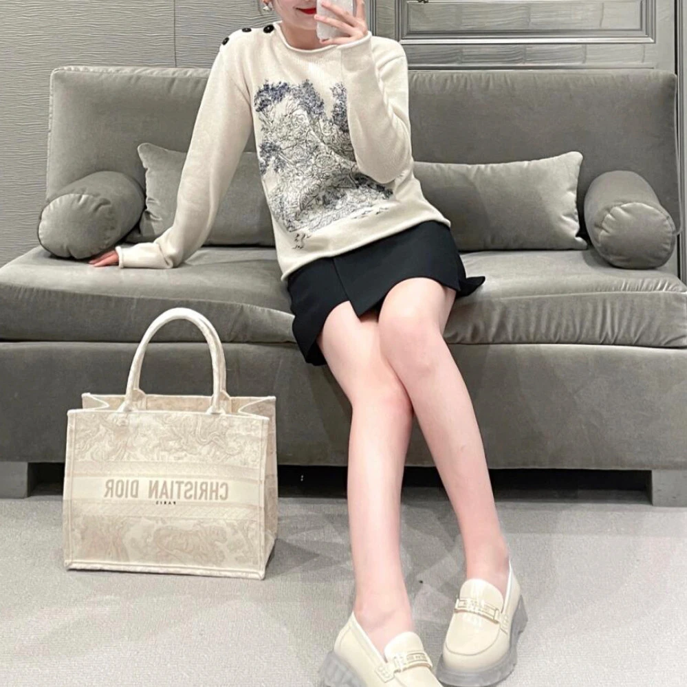 99新 DIOR/迪奥 套头毛衣/36码/Xspn4453