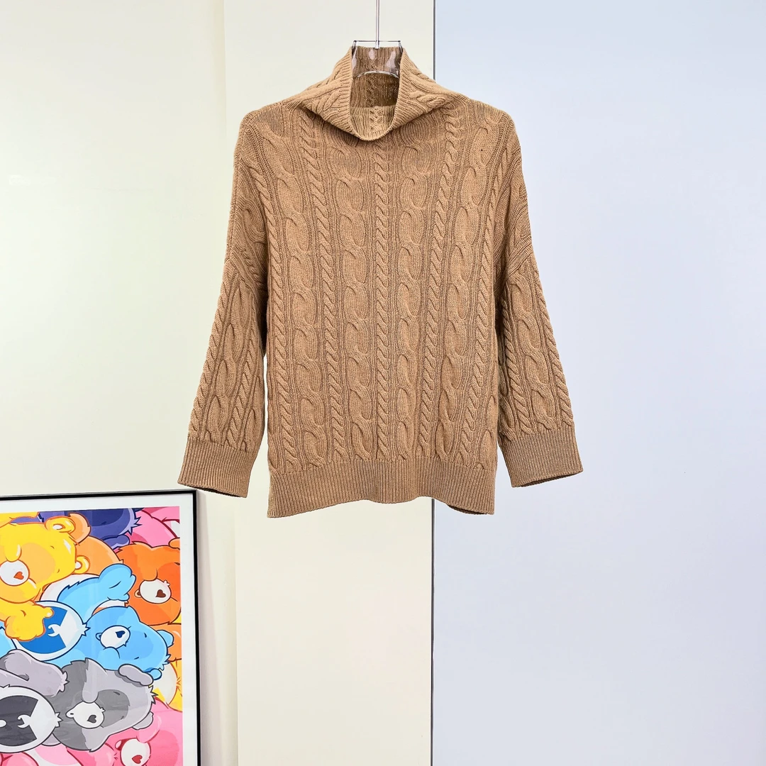 99新 MaxMara 高领套头毛衣/S码/成色99/Xsp27563