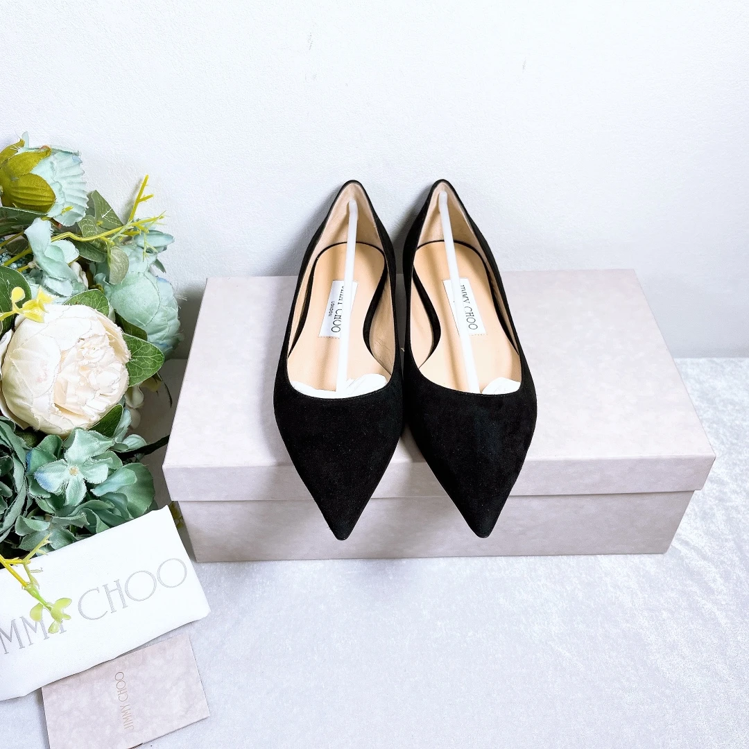 全新未使用 JIMMY CHOO/吉米周 平底鞋/37码/成色/Xspc165