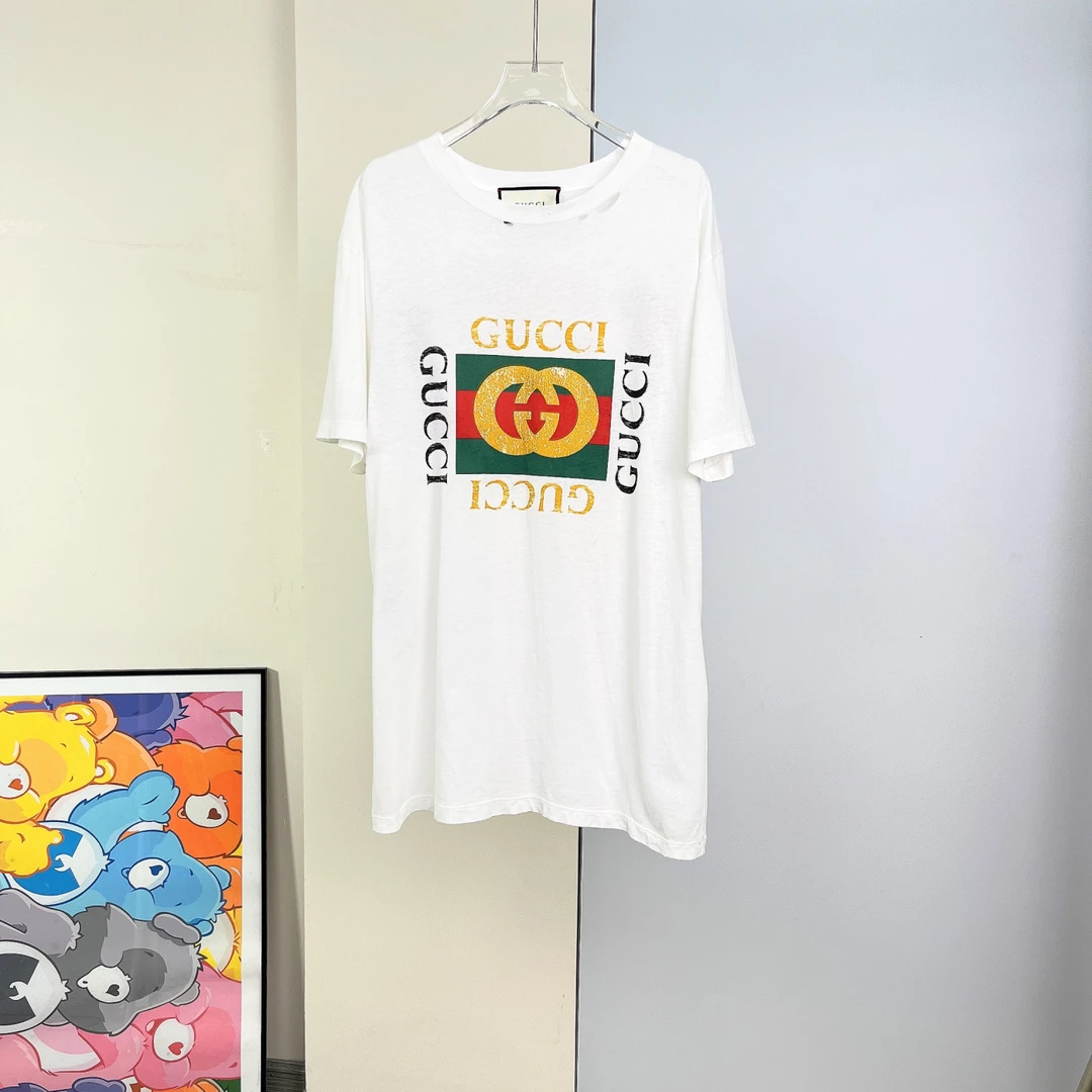 99新 GUCCI/古驰 短袖T恤/M码/成色99/Xsp28904