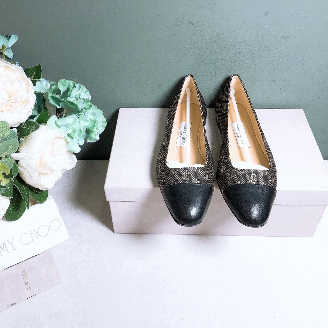 全新未使用 JIMMY CHOO/吉米周 平底鞋 尺码：38码/Xsp9560