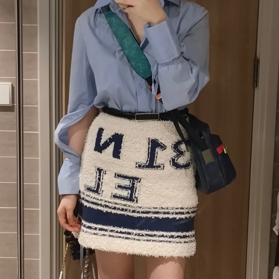 99新 Chanel/香奈儿 短裙/34码/成色99/Xsps8431