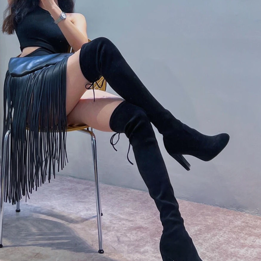 95新  Stuart Weitzman靴子/36.5码/成色/Xsps8194
