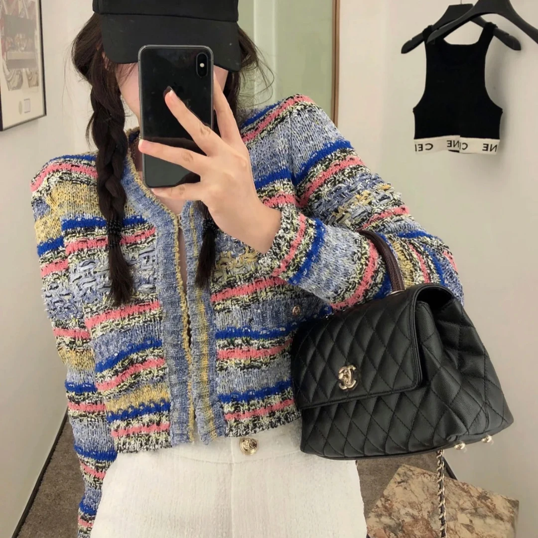 99新 Chanel/香奈儿 针织开衫/34码/成色99/Xsps8477