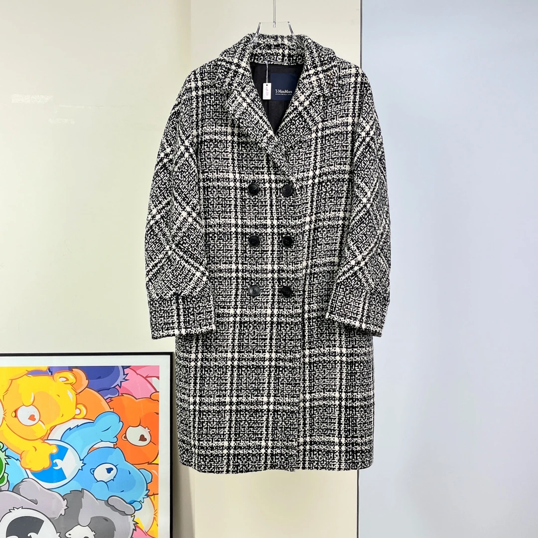 99新 MaxMara 毛呢大衣外套/38码/XspA3984
