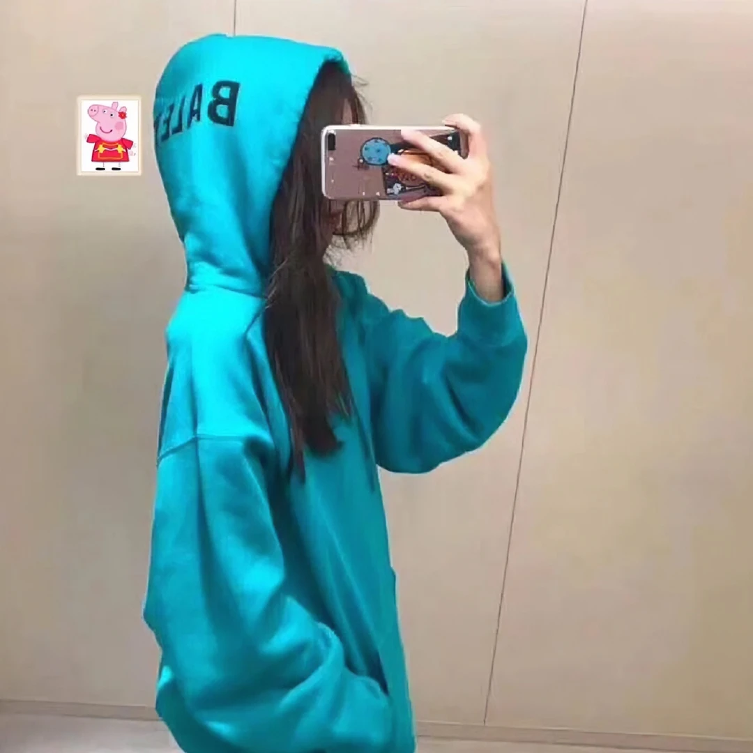 99新 Balenciaga/巴黎世家 连帽卫衣/S码/成色99/Xsp27459