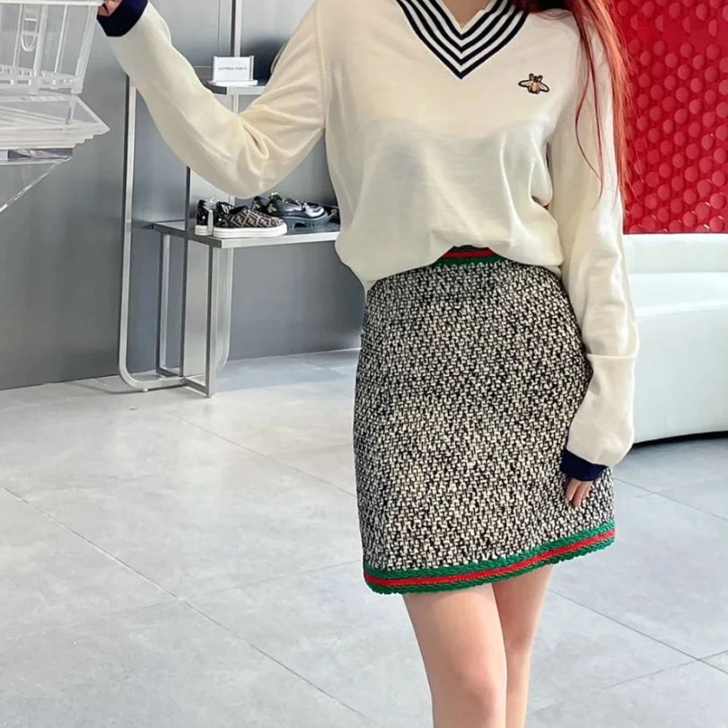 95新 GUCCI/古驰 Gucci半身裙/36码/成色95/Xsp26035