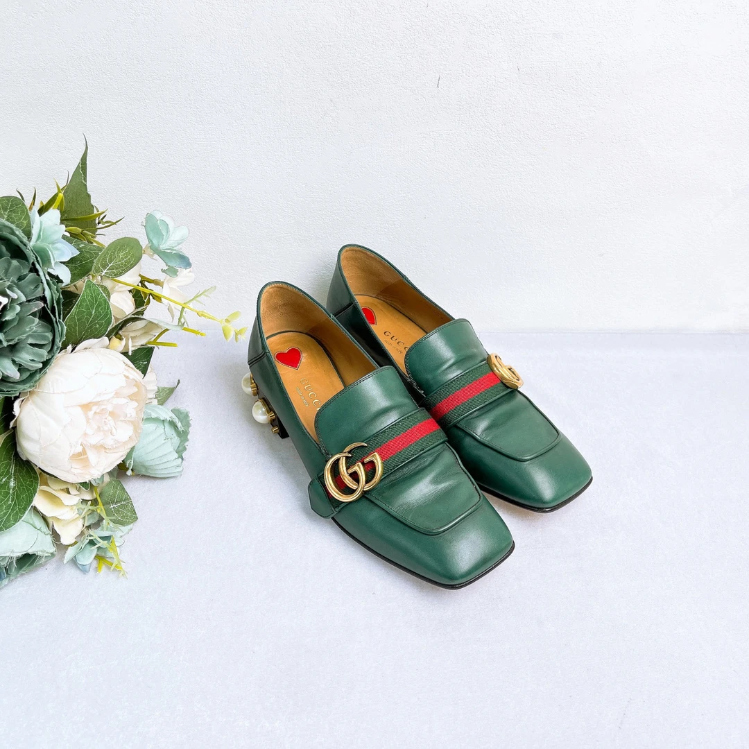 99新 GUCCI/古驰 乐福鞋/37码/Xsp30671