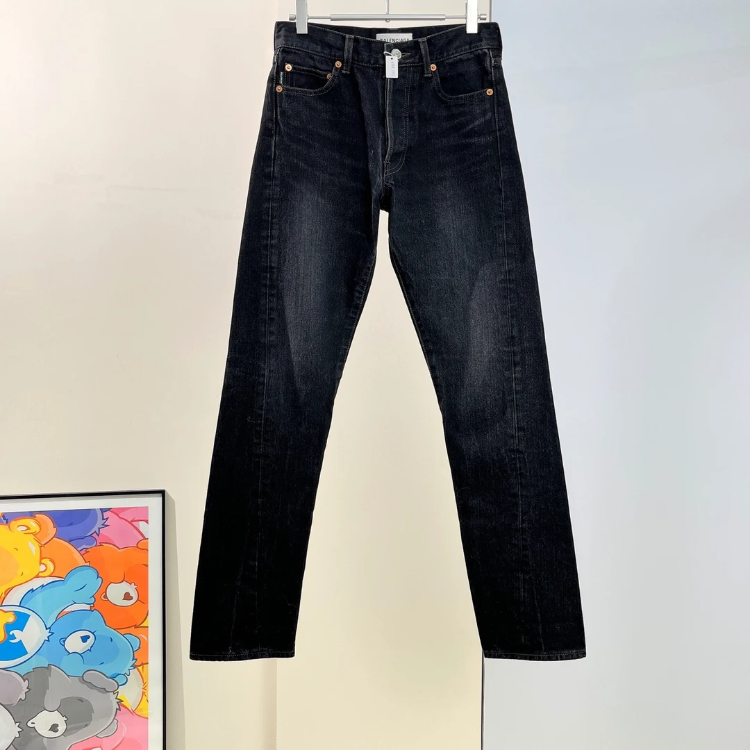 99新 Balenciaga/巴黎世家 牛仔裤/24码/成色99/Xspr1762