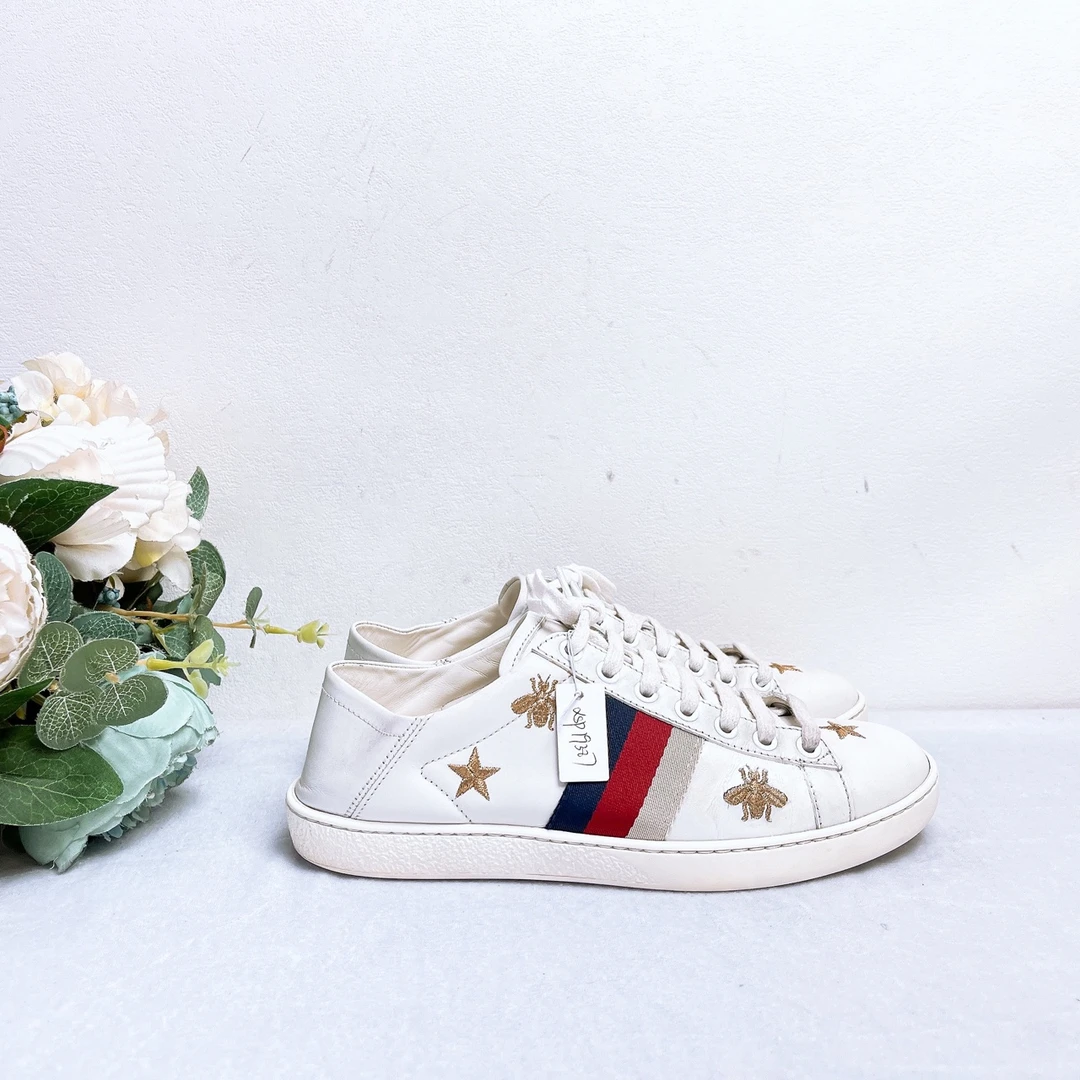 95新 GUCCI/古驰 Gucci板鞋/36码/成色95/Xsp19387