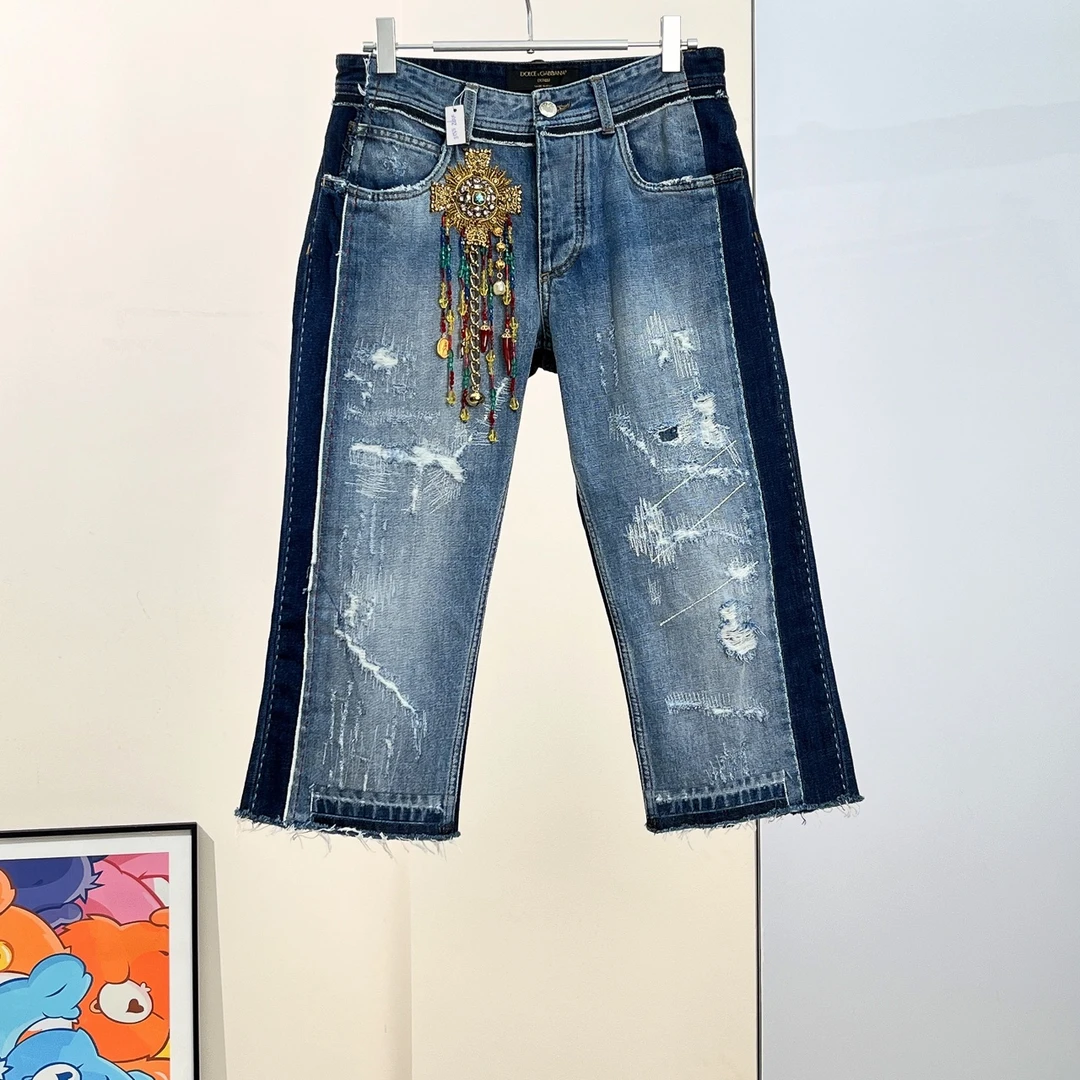 99新 Dolce&Gabbana裤子/36码/成色/Xspz5528