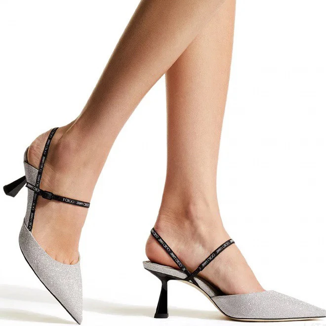 95新 JIMMY CHOO/吉米周 高跟凉鞋/34.5码/成色/Xsp28090