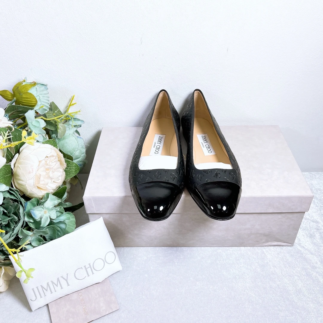 全新未使用 JIMMY CHOO/吉米周 平底鞋/35.5码/成色/Xspc355