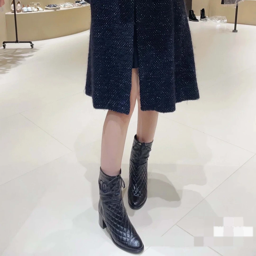全新未使用 Chanel/香奈儿 靴子/38.5码/成色/Xspa1989