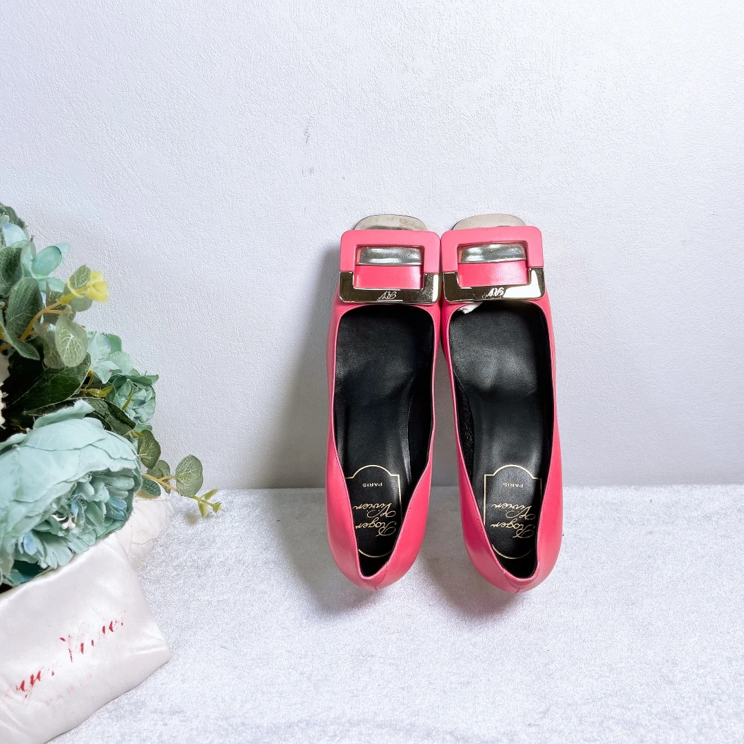 95新 Roger Vivier/罗杰·维威耶 高跟鞋/35码/成色/Xsp19611