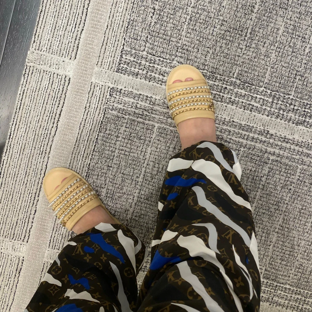 99新 Chanel/香奈儿 拖鞋/39码/Xspa4037