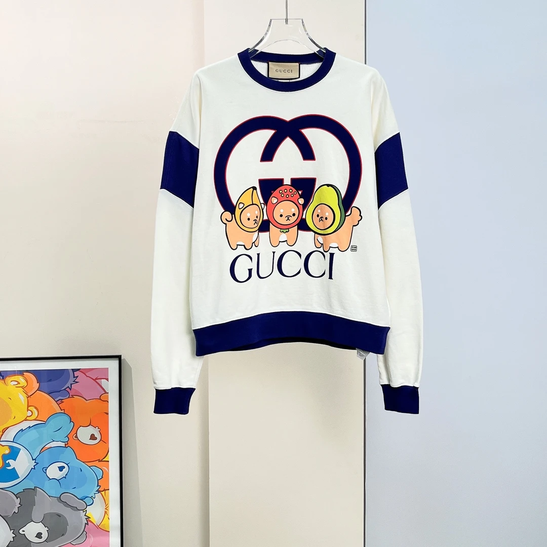99新 GUCCI/古驰 Gucci套头卫衣 /Xs码/成色99/Xsps6182