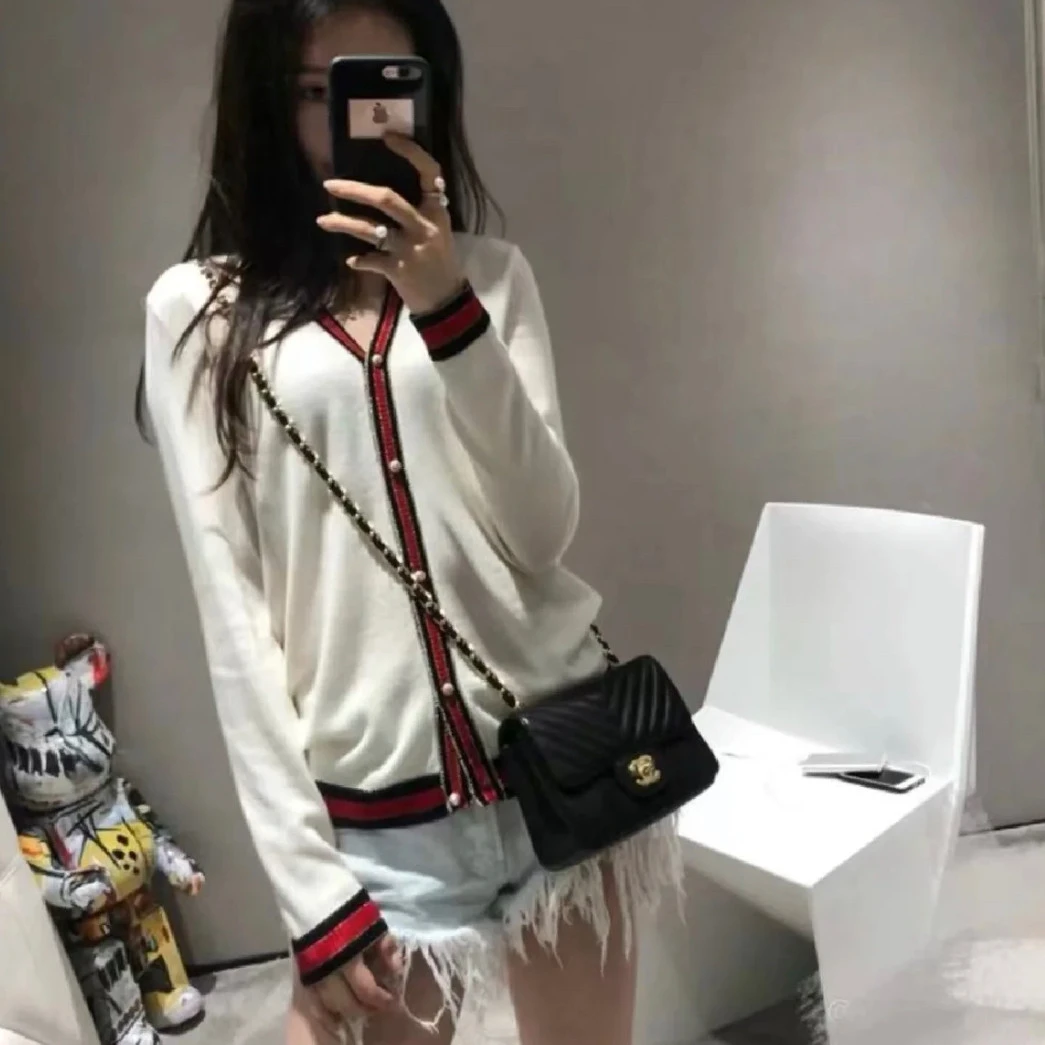 99新 GUCCI/古驰 针织开衫/s码/成色99/Xsps7760