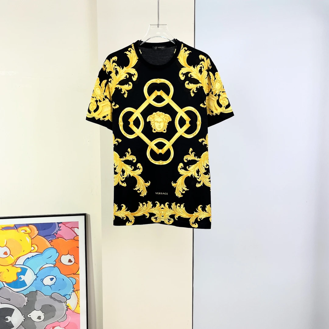 99新 VERSACE/范思哲 短袖T恤/S码/Xsp30961