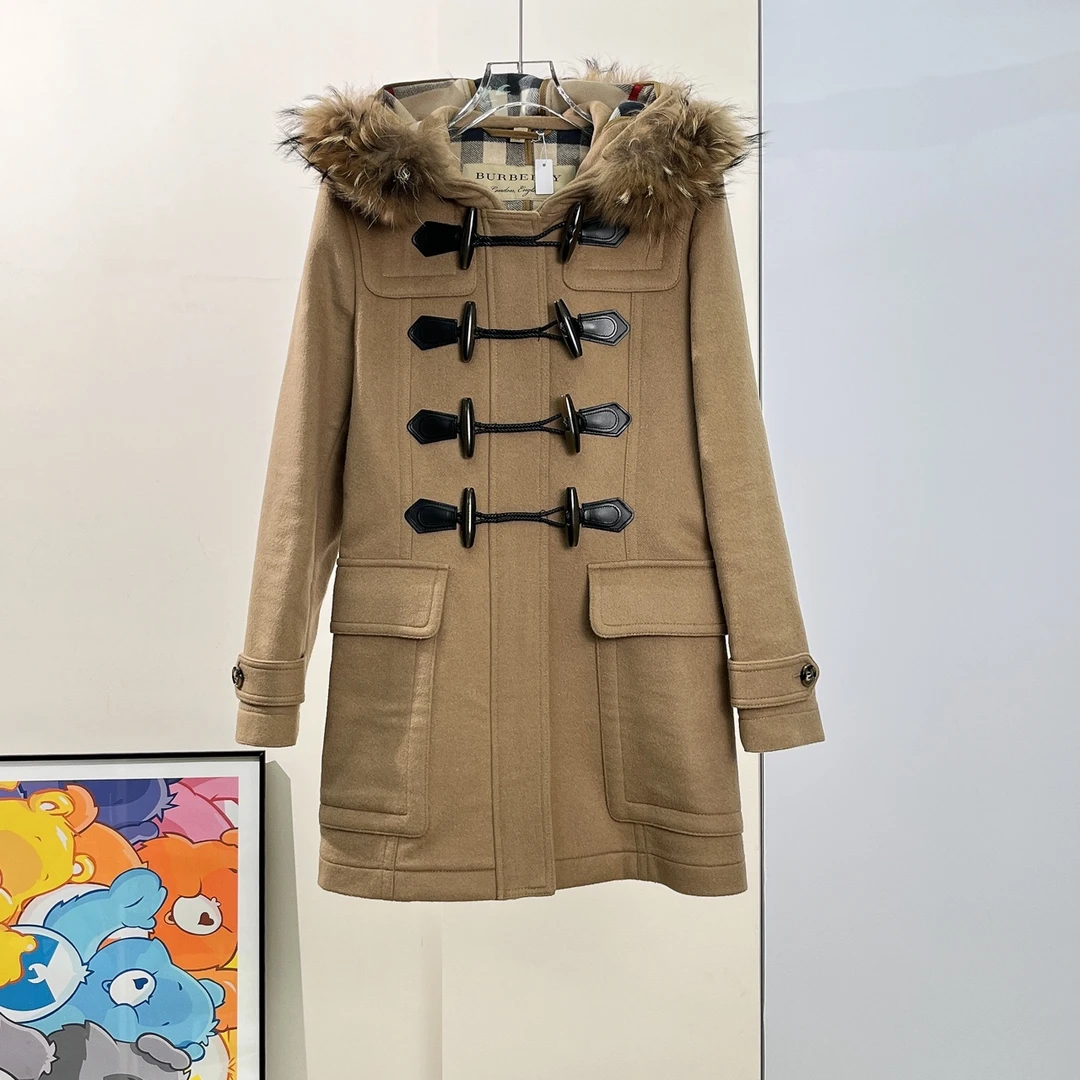 99新 BURBERRY/博柏利 大衣/Uk10码/成色99/Xsps5542